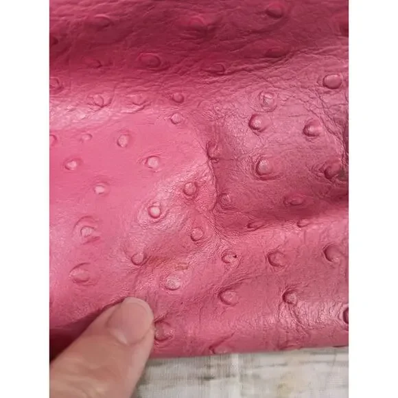 Kate Spade Pink Ostrich-embossed Leather Anisha Bexley Shoulder Bag - Picture 8 of 16